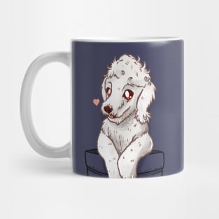 Pocket Cute Bedlington Terrier Dog Mug